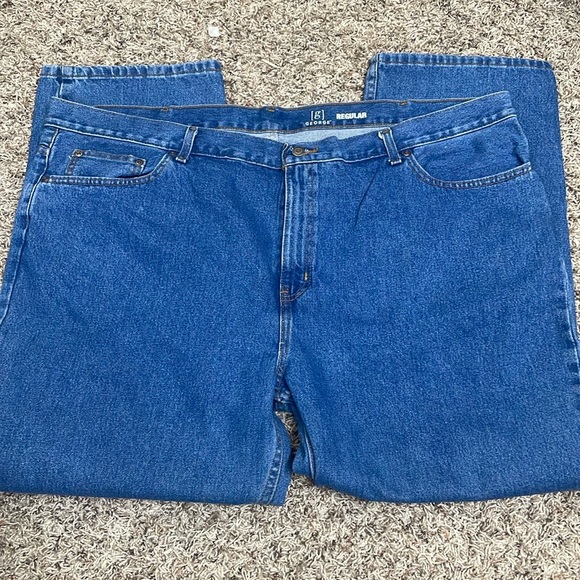 George Other - Men’s George Regular Mid Wash 48x30 denim jeans